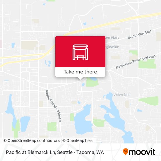 Pacific at Bismarck Ln map