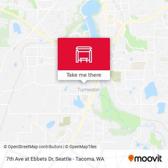 7th Ave at Ebbets Dr map