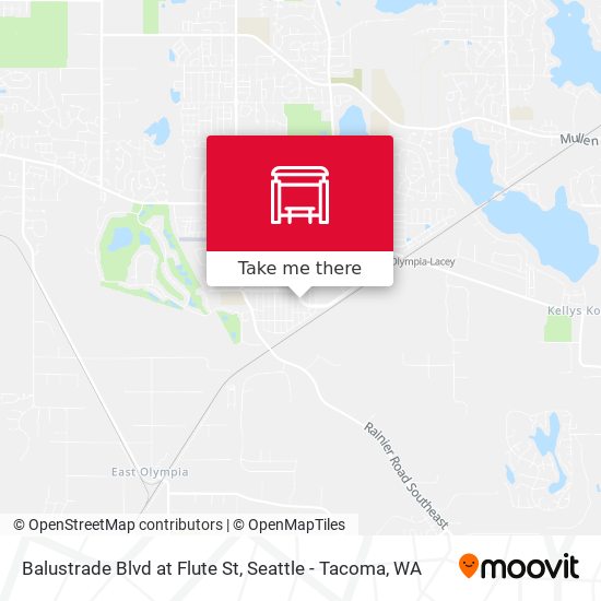 Balustrade Blvd at Flute St map