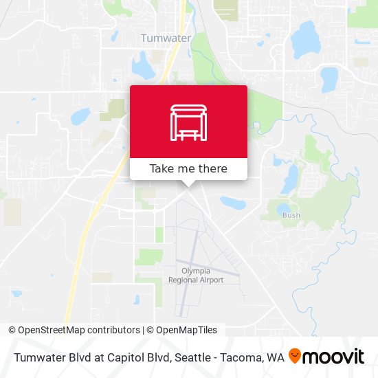 Mapa de Tumwater Blvd at Capitol Blvd