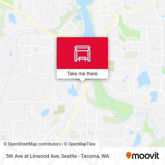 5th Ave at Linwood Ave map
