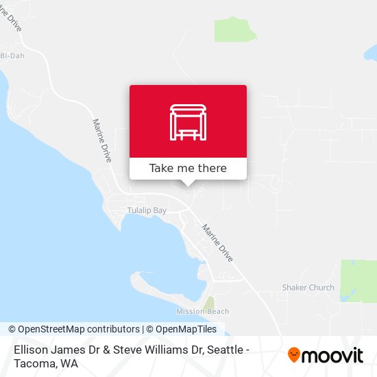 Ellison James Dr & Steve Williams Dr map