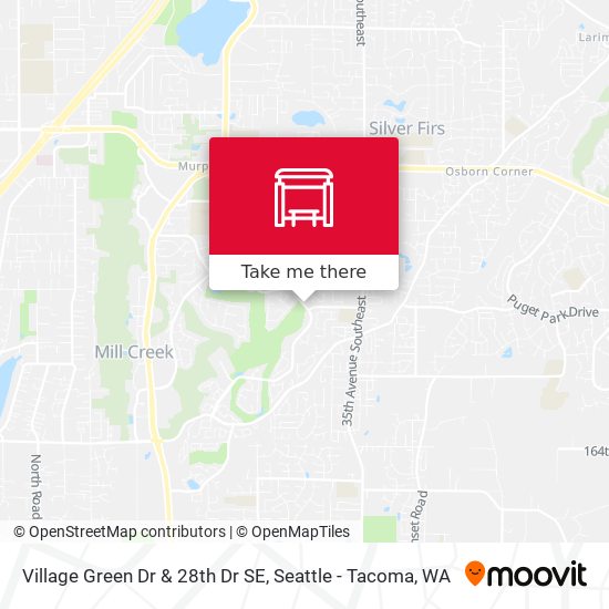 Village Green Dr & 28th Dr SE map