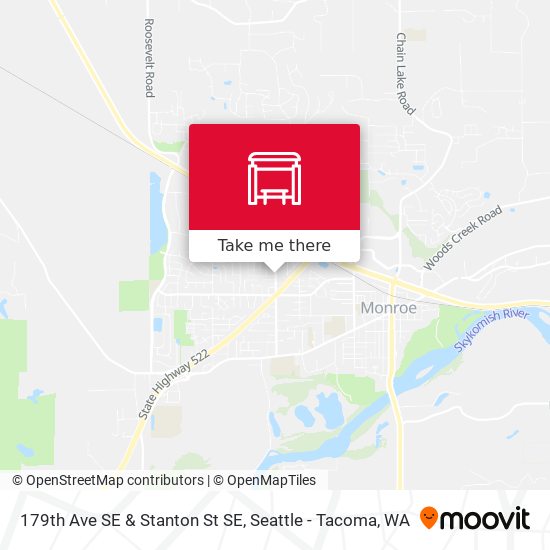 Mapa de 179th Ave SE & Stanton St SE