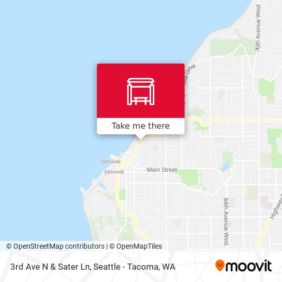 3rd Ave N & Sater Ln map