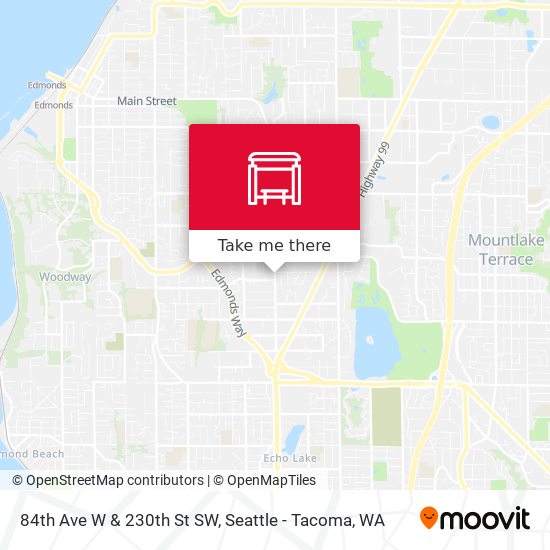 Mapa de 84th Ave W & 230th St SW
