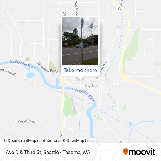 Mapa de Ave D & Third St