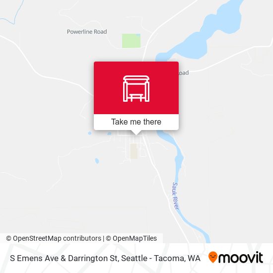 Mapa de S Emens Ave & Darrington St