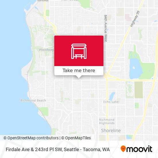 Firdale Ave & 243rd Pl SW map
