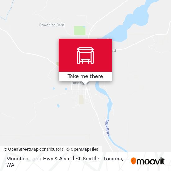 Mapa de Mountain Loop Hwy & Alvord St