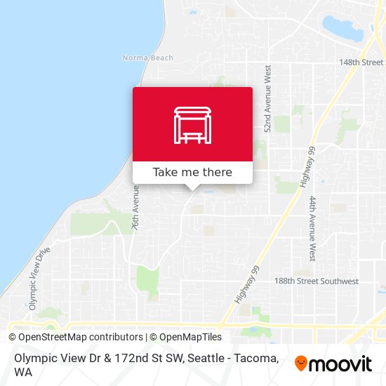 Mapa de Olympic View Dr & 172nd St SW