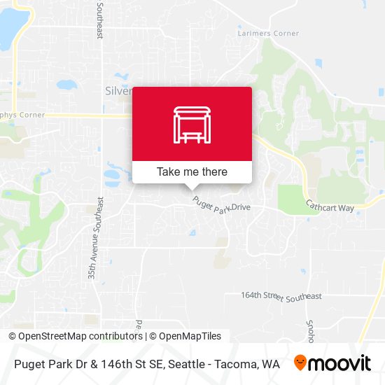 Mapa de Puget Park Dr & 146th St SE