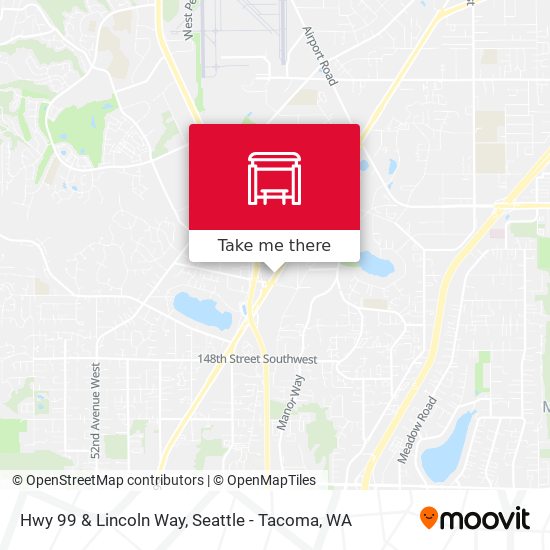Mapa de Hwy 99 & Lincoln Way