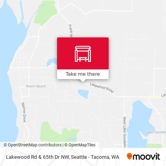 Lakewood Rd & 65th Dr NW map