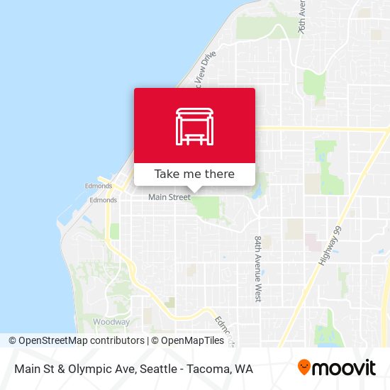 Mapa de Main St & Olympic Ave