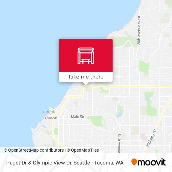 Mapa de Puget Dr & Olympic View Dr