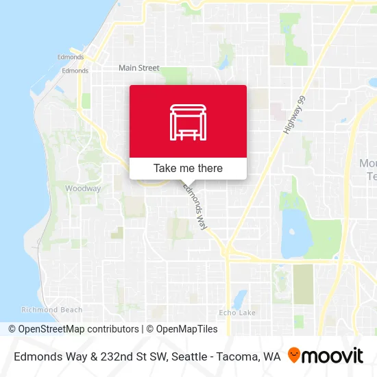 Edmonds Way & 232nd St SW map