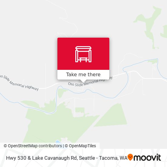 Mapa de Hwy 530 & Lake Cavanaugh Rd