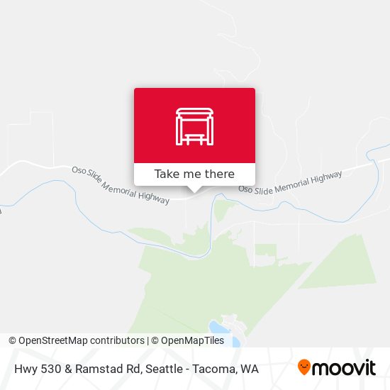 Hwy 530 & Ramstad Rd map