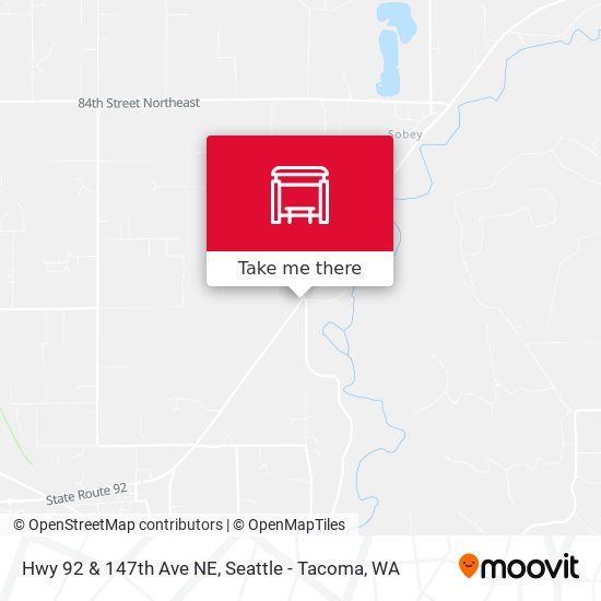 Mapa de Hwy 92 & 147th Ave NE