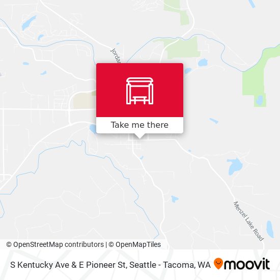 S Kentucky Ave & E Pioneer St map