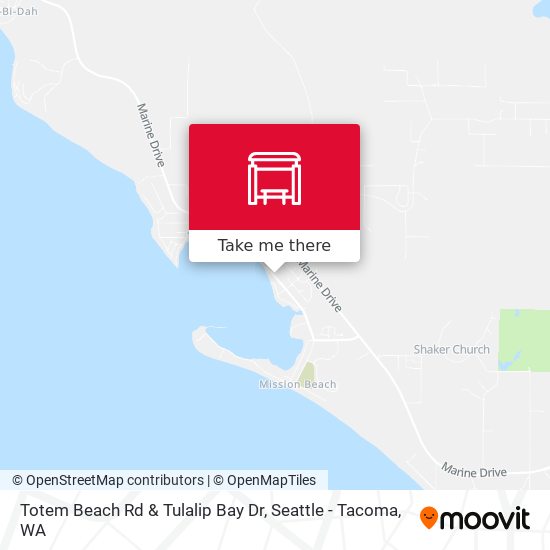 Totem Beach Rd & Tulalip Bay Dr map