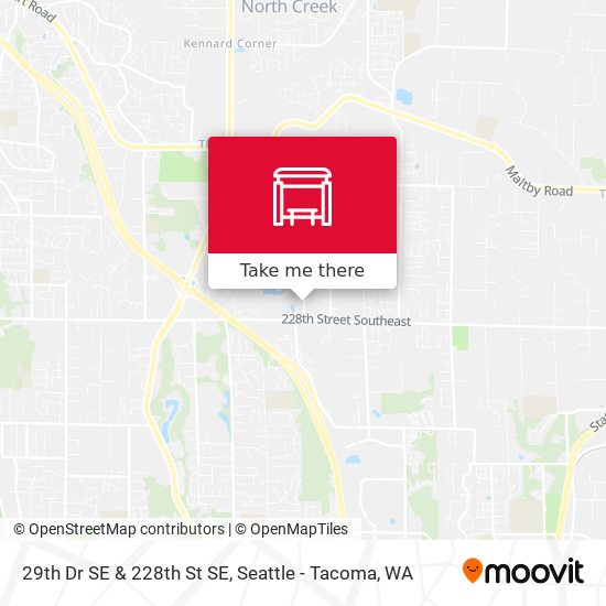 Mapa de 29th Dr SE & 228th St SE