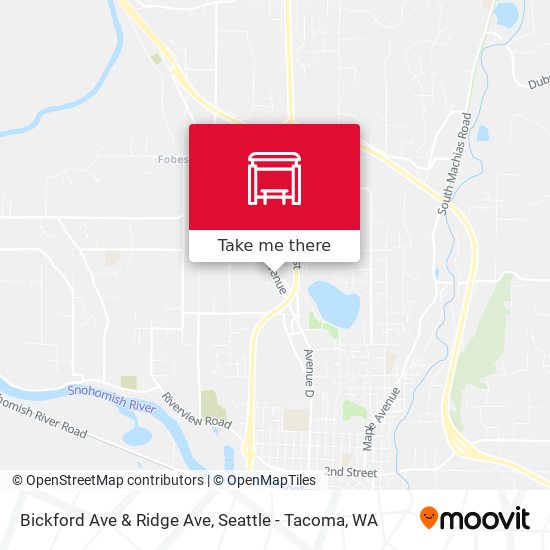 Mapa de Bickford Ave & Ridge Ave
