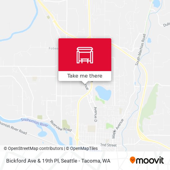 Bickford Ave & 19th Pl map