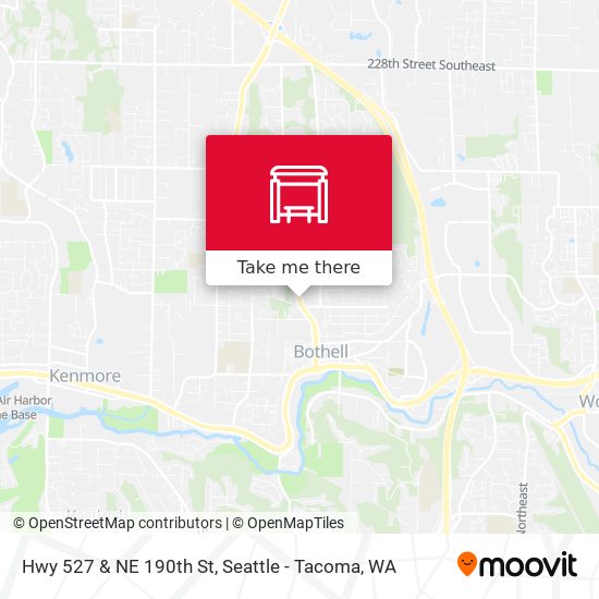Mapa de Hwy 527 & NE 190th St