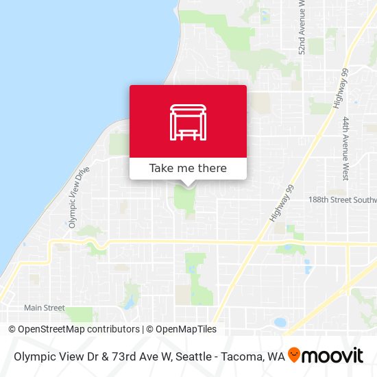 Olympic View Dr & 73rd Ave W map