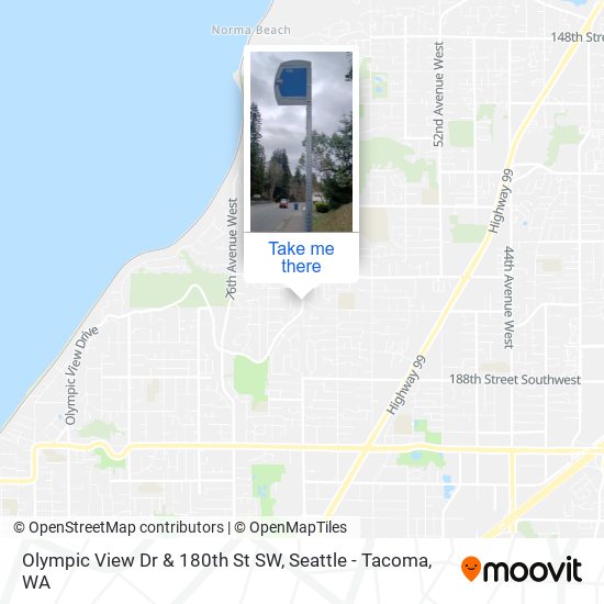 Mapa de Olympic View Dr & 180th St SW