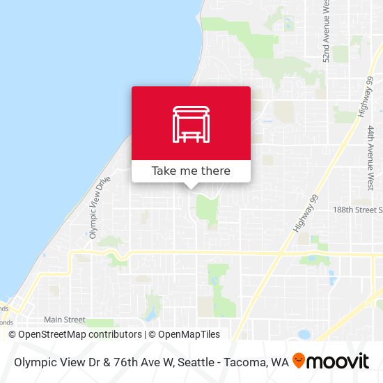 Mapa de Olympic View Dr & 76th Ave W