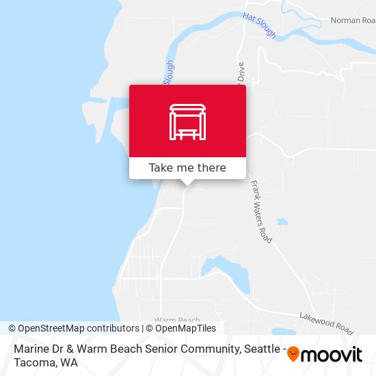Marine Dr & Warm Beach Senior Community map