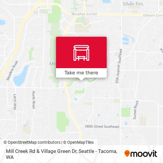 Mill Creek Rd & Village Green Dr map