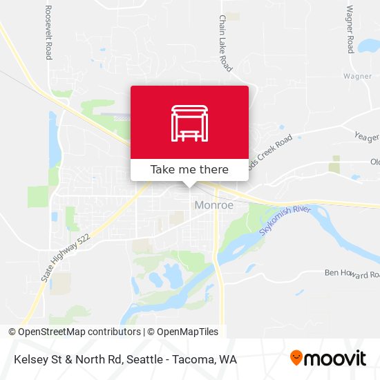Mapa de Kelsey St & North Rd