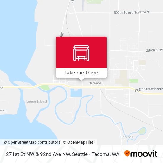 271st St NW & 92nd Ave NW map