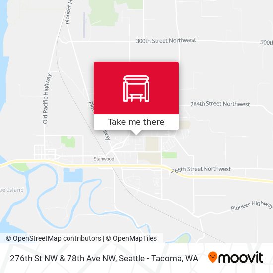 Mapa de 276th St NW & 78th Ave NW