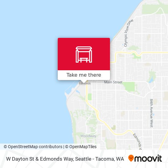 Mapa de W Dayton St & Edmonds Way