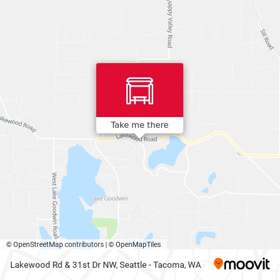 Mapa de Lakewood Rd & 31st Dr NW