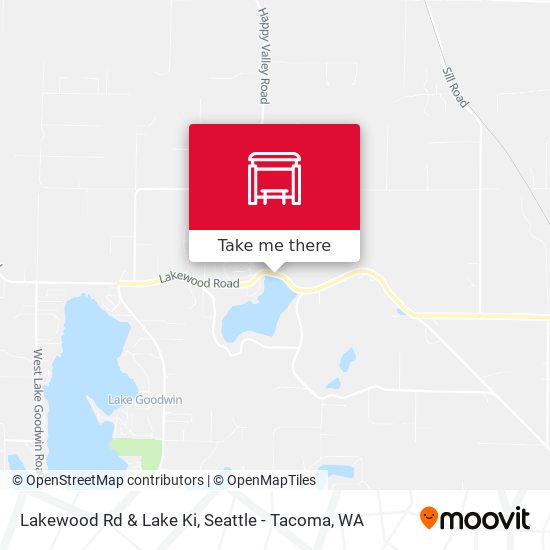 Lakewood Rd & Lake Ki map