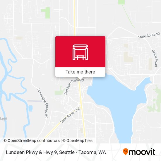 Lundeen Pkwy & Hwy 9 map
