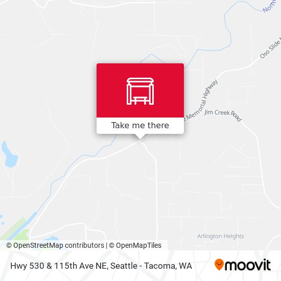 Mapa de Hwy 530 & 115th Ave NE