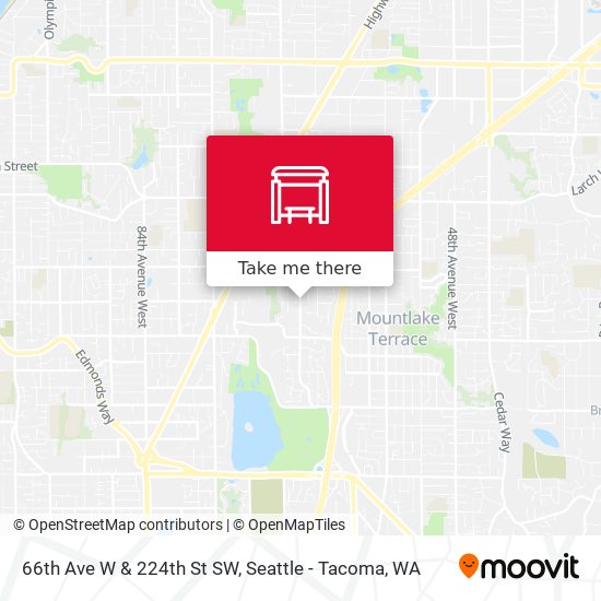 Mapa de 66th Ave W & 224th St SW