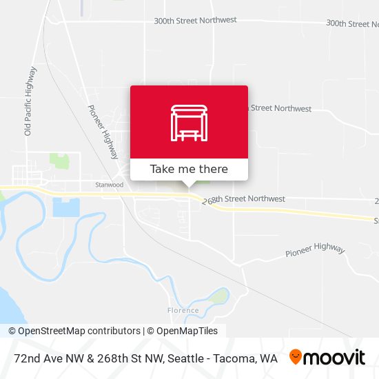 Mapa de 72nd Ave NW & 268th St NW