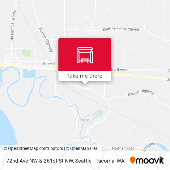 Mapa de 72nd Ave NW & 261st St NW