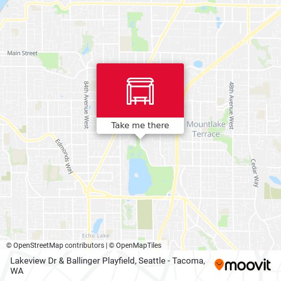 Mapa de Lakeview Dr & Ballinger Playfield