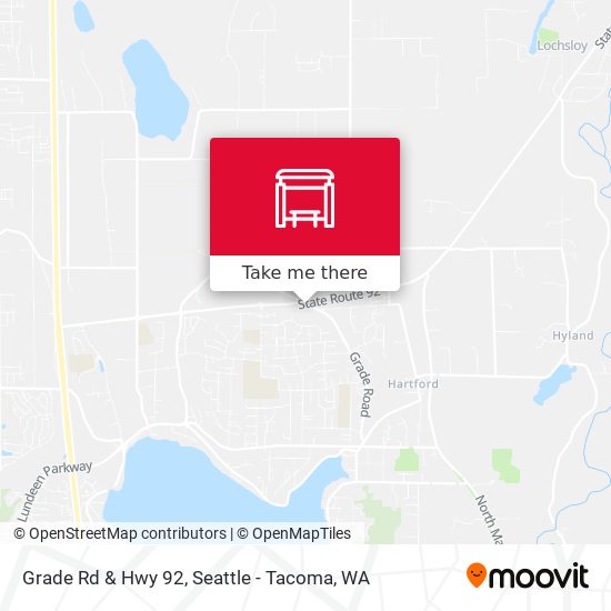 Mapa de Grade Rd & Hwy 92