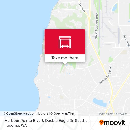 Mapa de Harbour Pointe Blvd & Double Eagle Dr