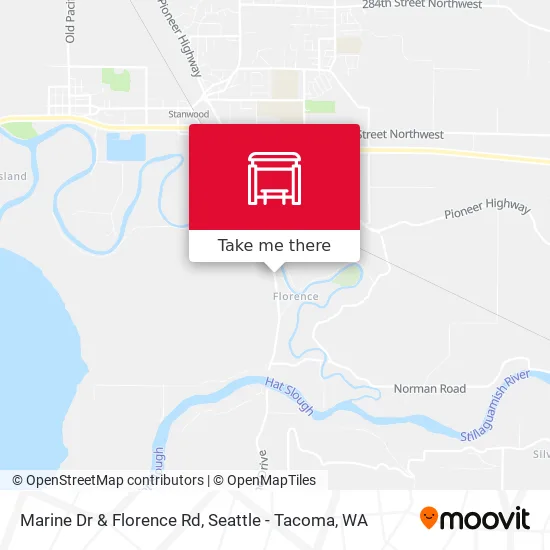 Mapa de Marine Dr & Florence Rd